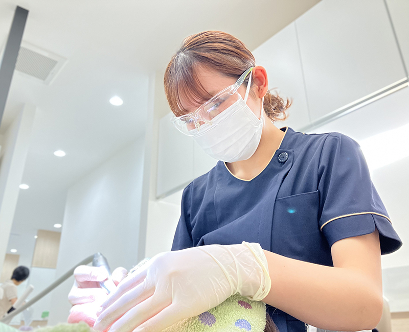 綾瀬亀有ロハス歯科＆矯正歯科の歯のクリーニング